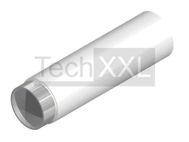 Rura D28x1,0 ST/PE biała kompatybilny z Bosch H10W40-Z