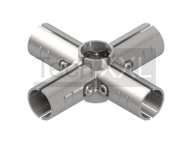 Łącznik podstawowy D28, 4-stronny, ciężki kompatybilny z Bosch DF-5N-V2